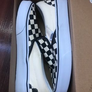 Checkered vans